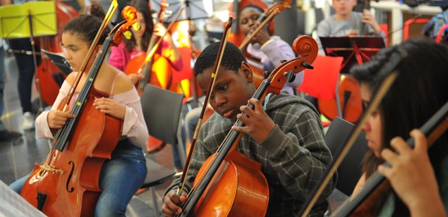 Proyecto de desarrollo cultural comunitario mediante la creación de una orquesta de cuerda