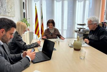 delegada reuni&oacute;