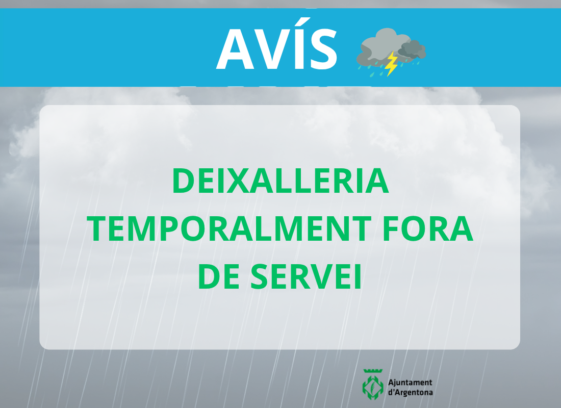 Avis deixalleria