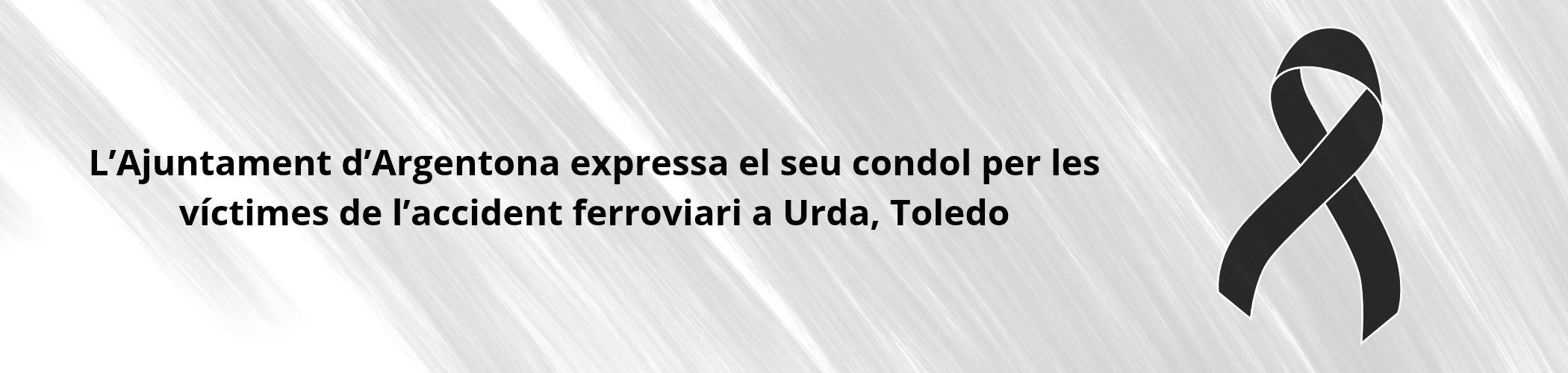Condol accident ferroviari Urda