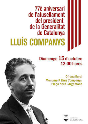 Ofrena Lluís Companys 2017