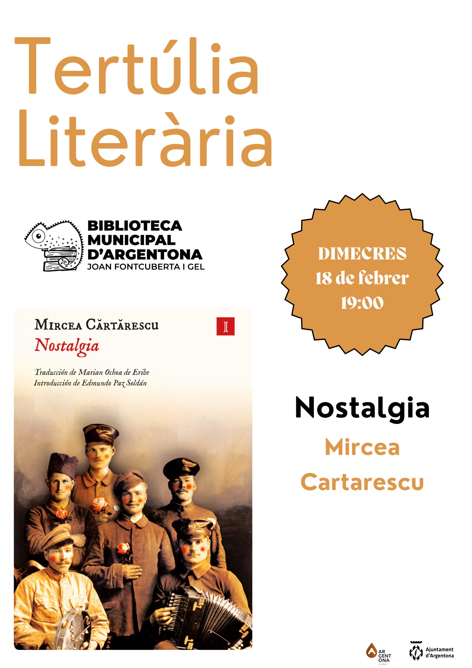 Biblioteca Municipal d'Argentona Joan Fontcuberta i Gel