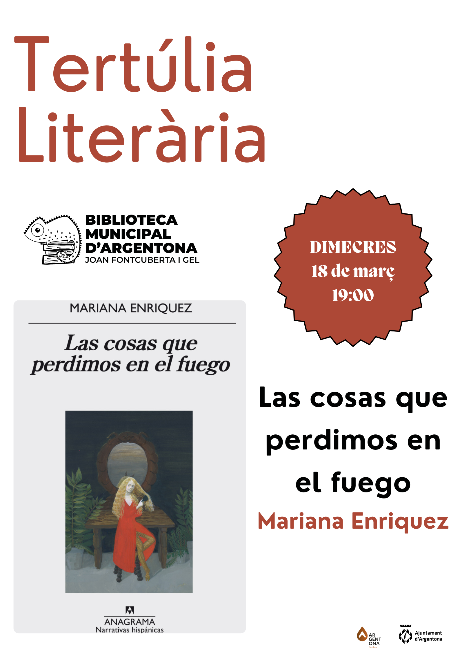 Biblioteca Municipal d'Argentona Joan Fontcuberta i Gel