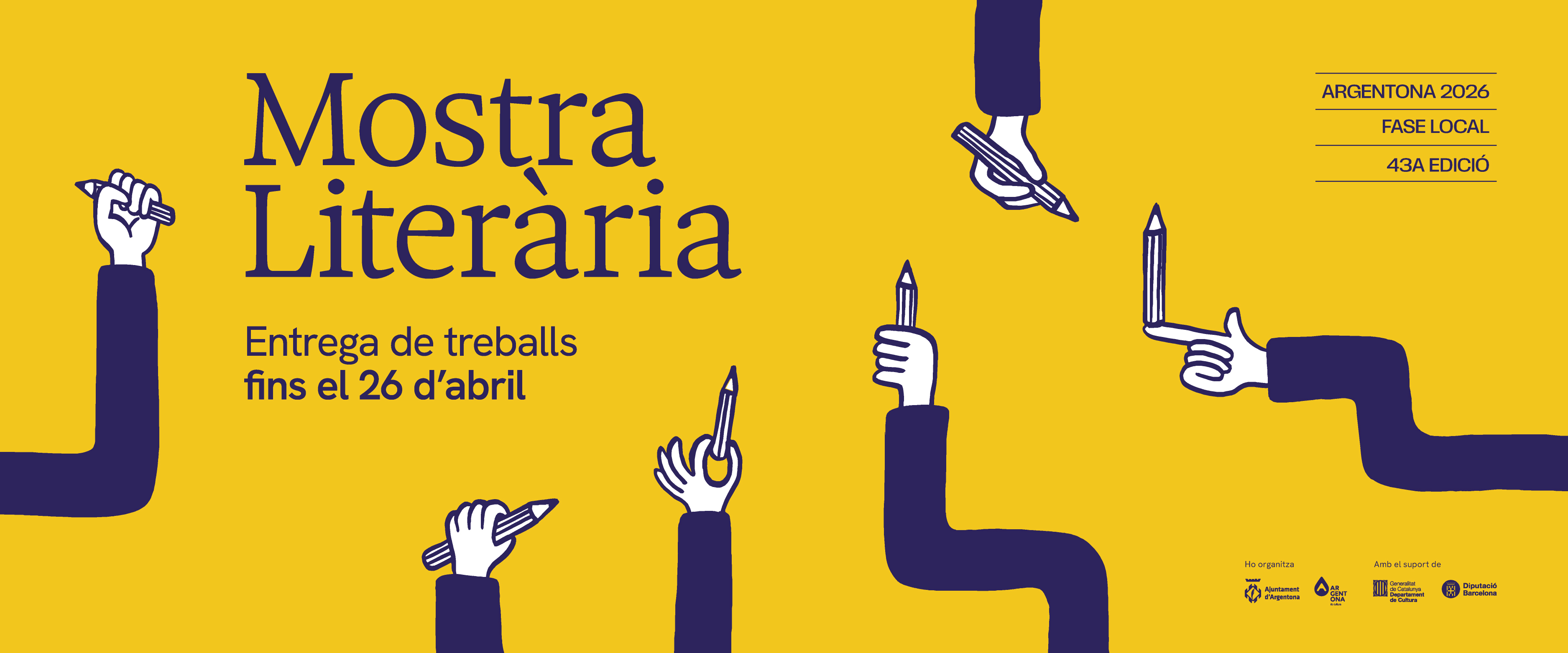 Banner mostra liter�ria 2026