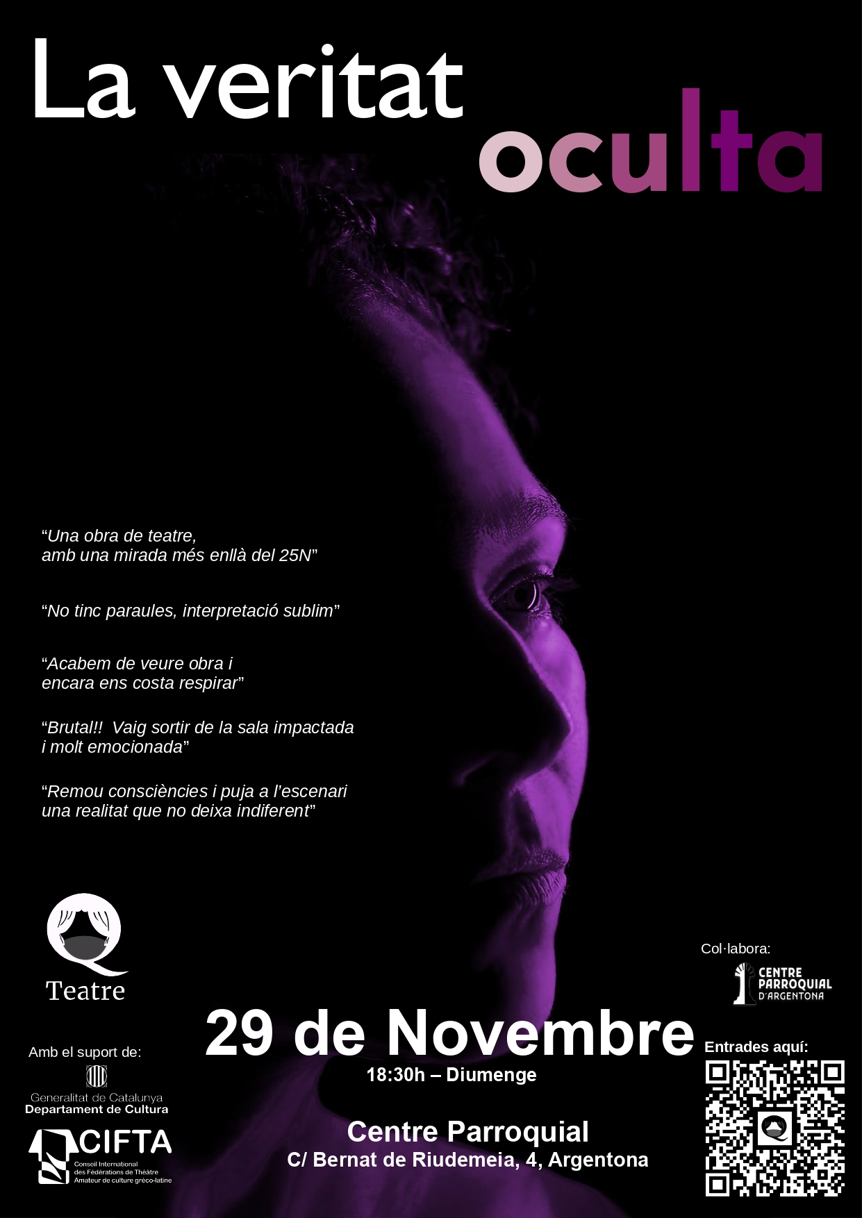 Cartell la veritat oculta