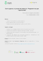 Com superar un proc&eacute;s de selecci&oacute;