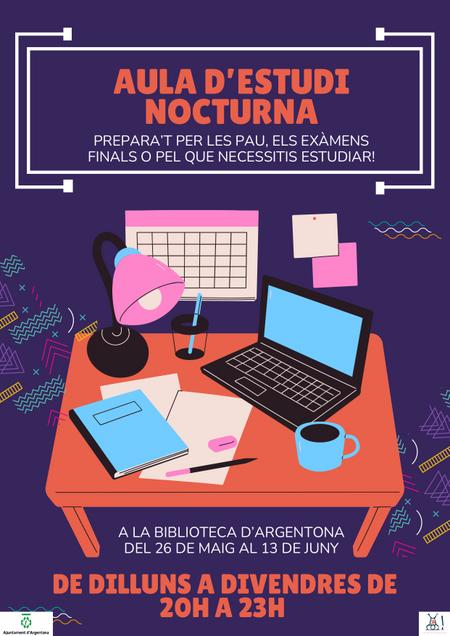 Aula estudi nocturn 2025