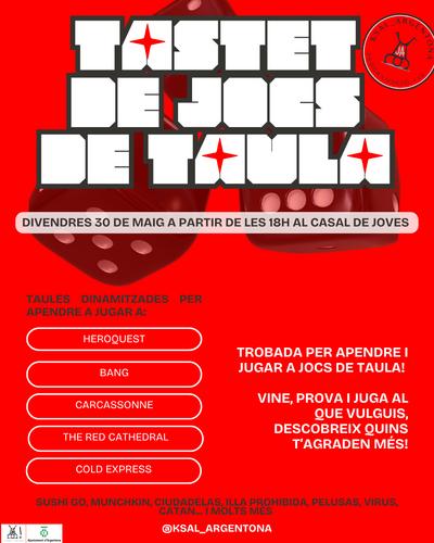 Taste jocs de taula