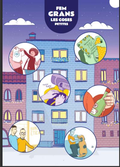 Portada comic Fem gran les coses petites.