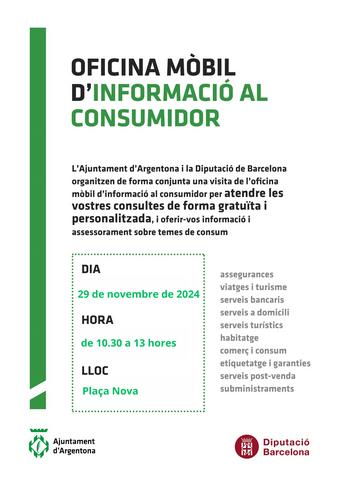 Cartell bus consum agenda web novembre 2024