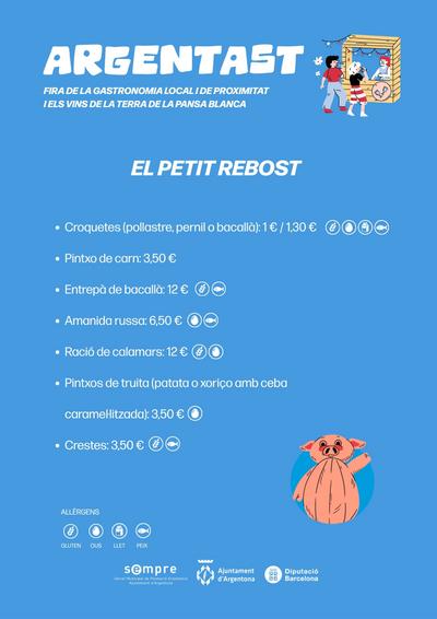 carta el Petit Rebost