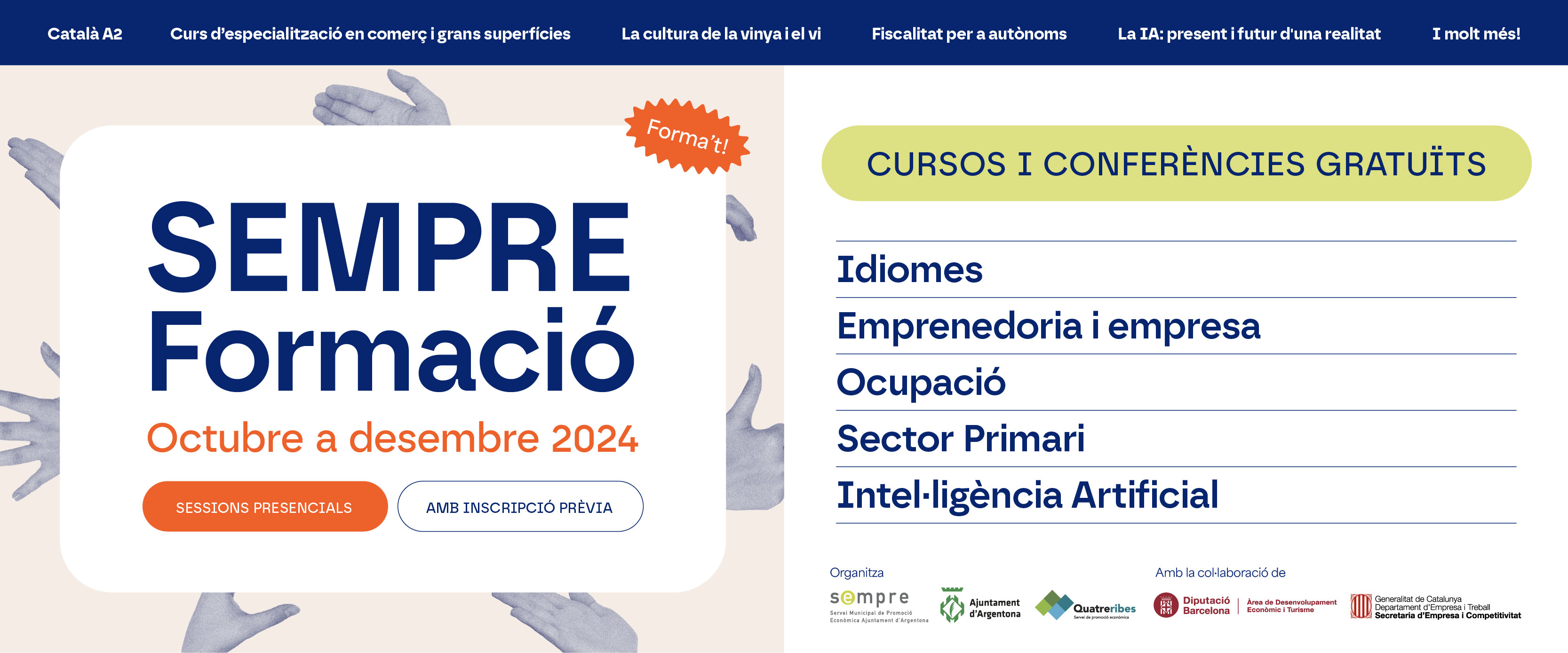 Banner web Formaci SEMPRE genric oct-des 2024