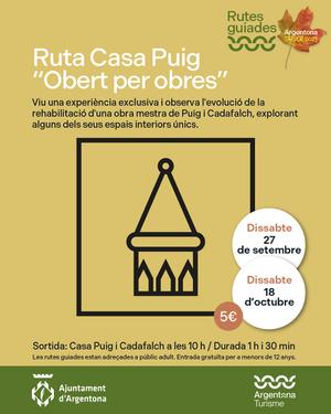 vila obert per obres tardor
