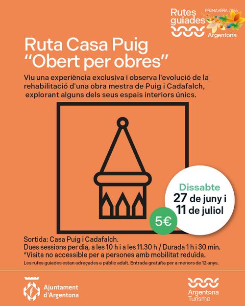ruta obert per obres modelpost