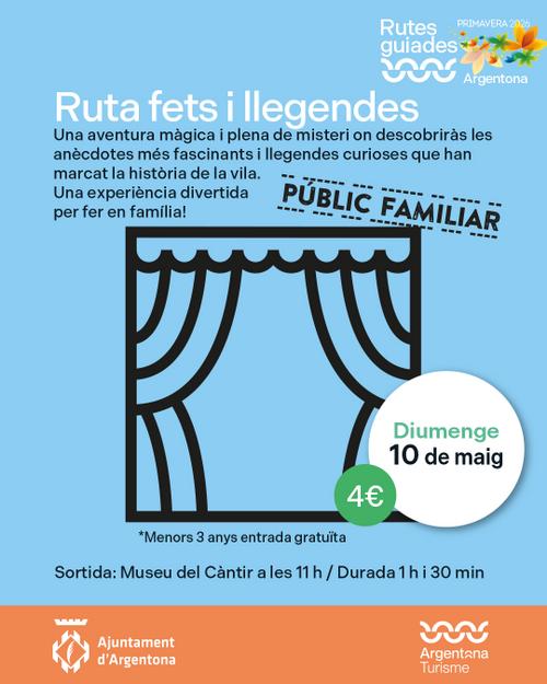 ruta fets i llegendes modelpost