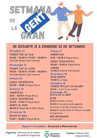 Setmana Gent Gran 2026