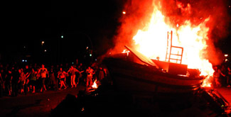 foguera Sant Joan