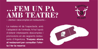 Pa amb teatre?