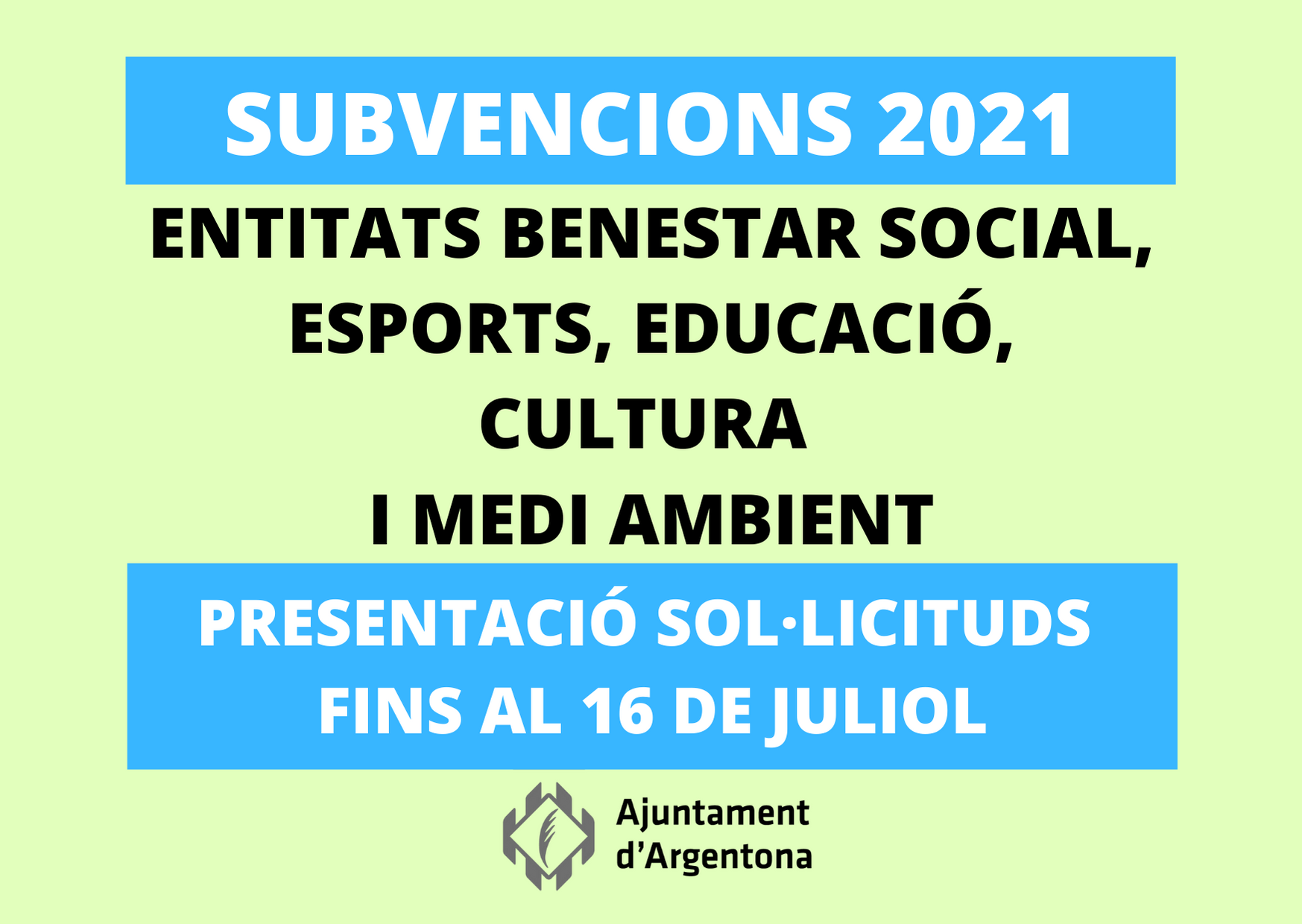 subvencions entitats 2021