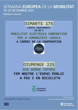 cartell Setmana Mobilitat