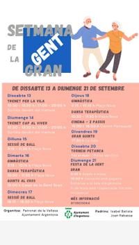 setmana de la gent gran 2025