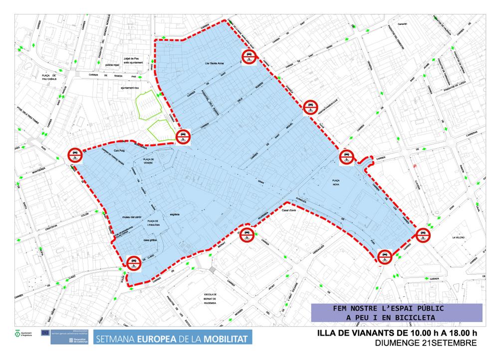 illa vianants setmana mobilitat