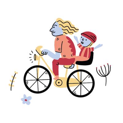personatge pedalada
