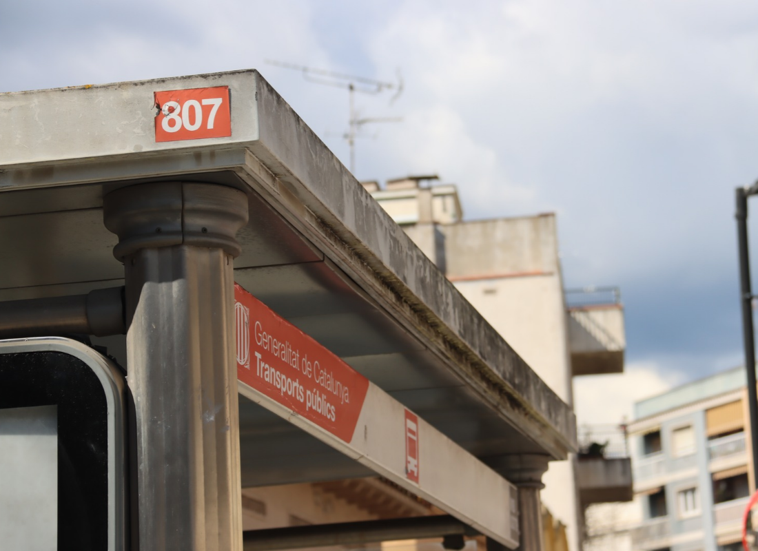 Parada bus 807