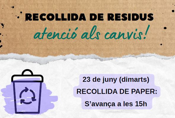 recollida brossa st joan
