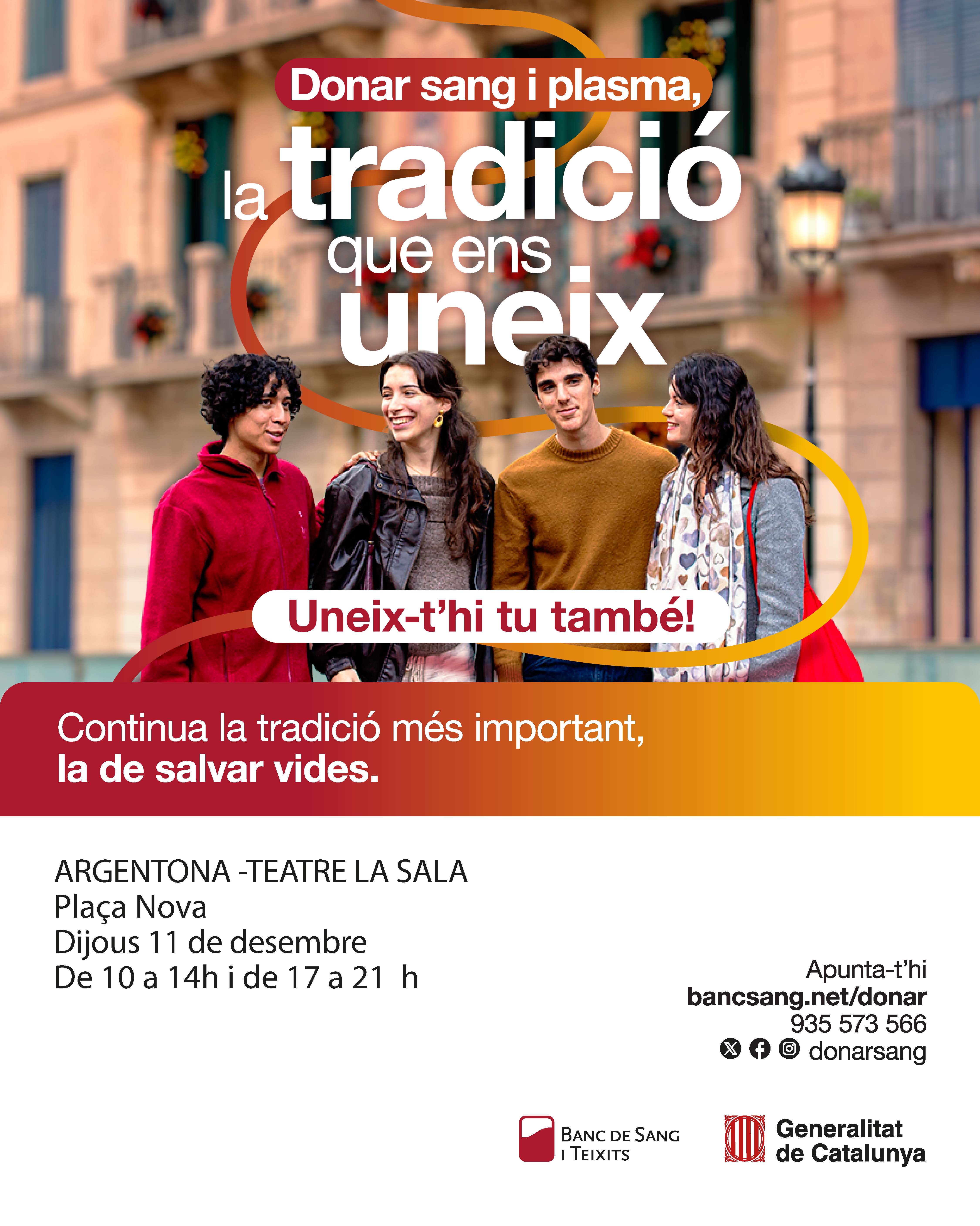 donaci sang desembre