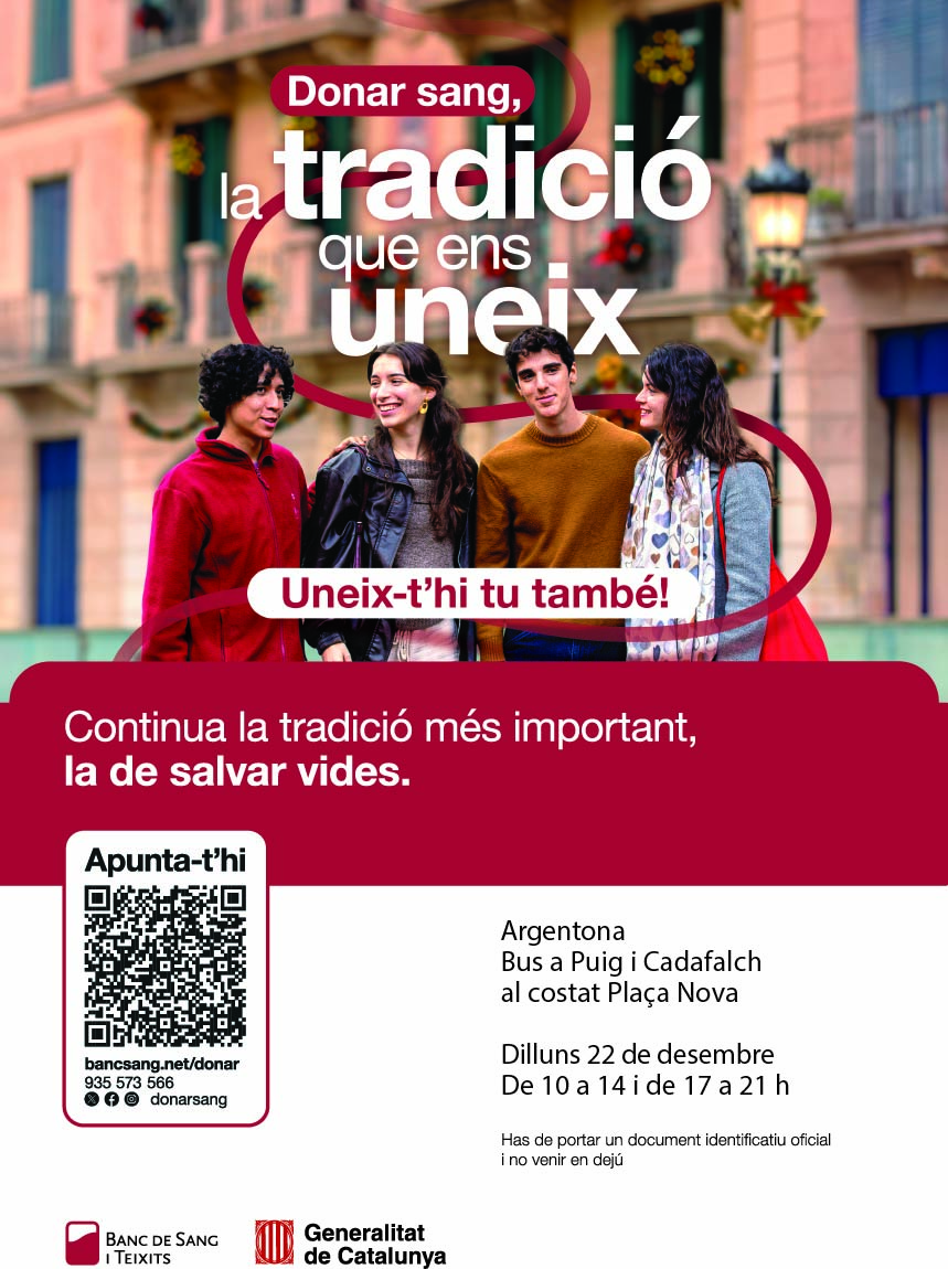 donaci� sang 22 desembre