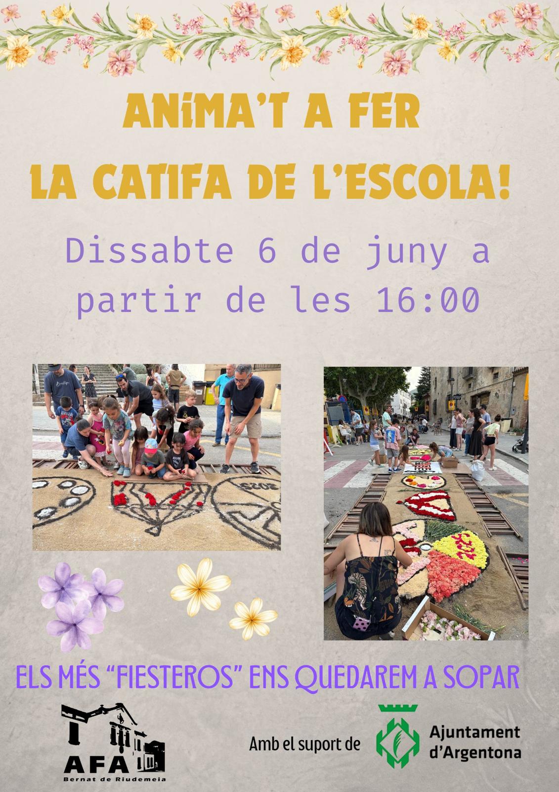 Carrer Bernat de Riudemeia (davant l'Escola Bernat de Riudemeia)
