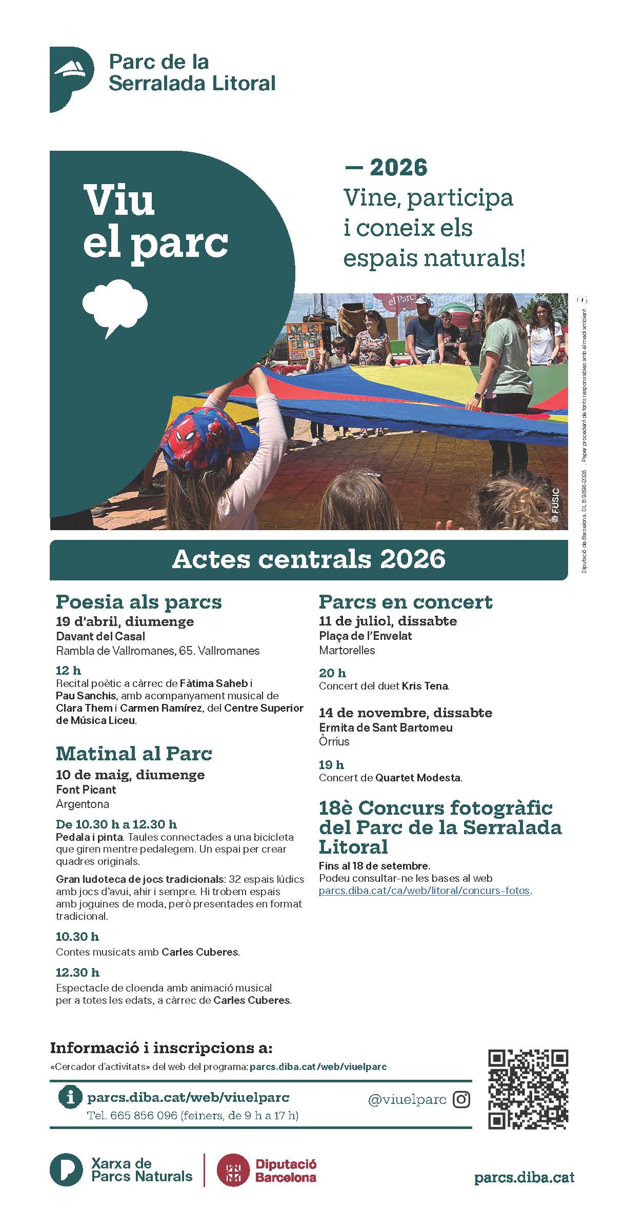 cartell viu el parc 2026