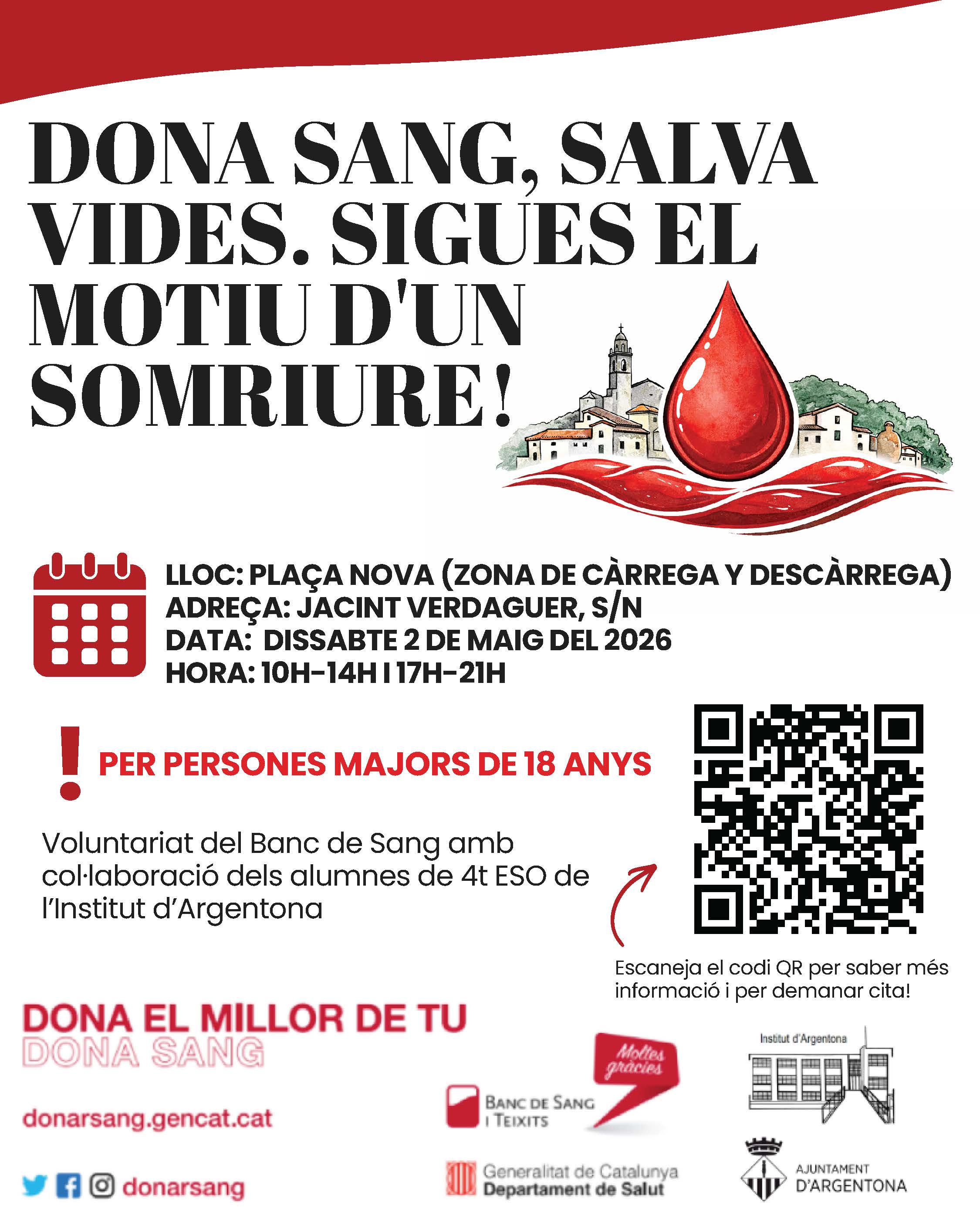 donaci� de sang 2 maig