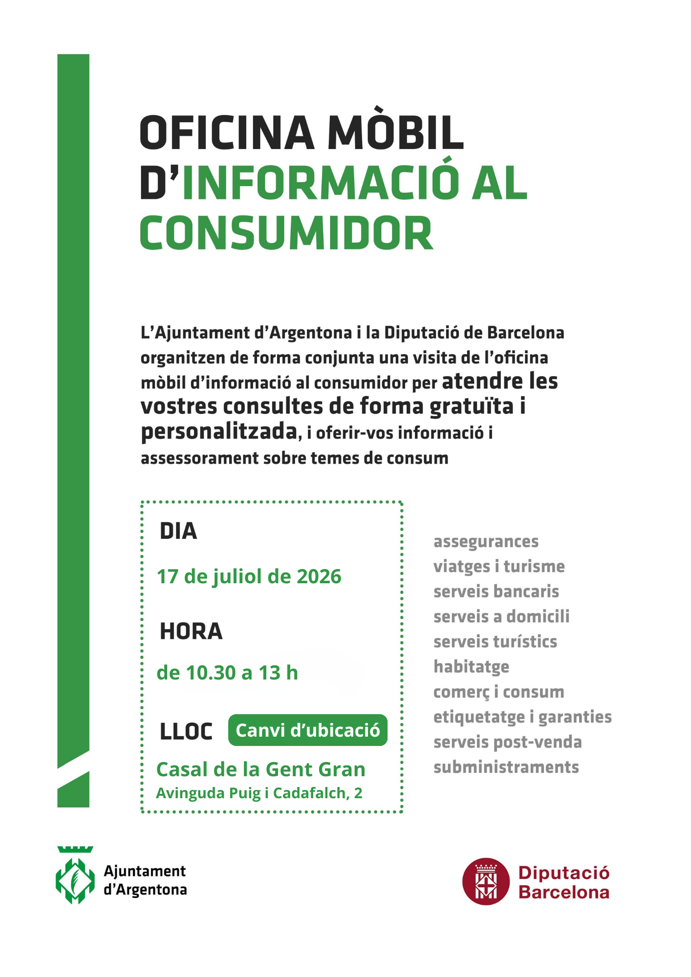 oficina informaci� consumidor juliol
