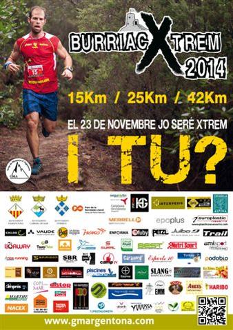 Cartell burriac xtrem 2014
