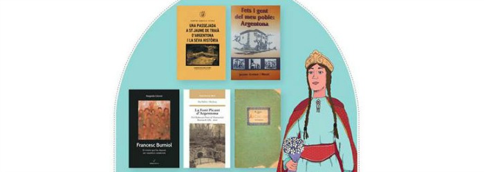Exposici&oacute; llibres Argentona - fald&oacute; gran