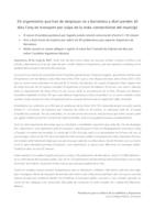 Comunicat - Plataforma per la millora de la mobilitat a Argentona