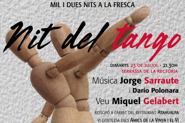 Nit del Tango a la rectoria