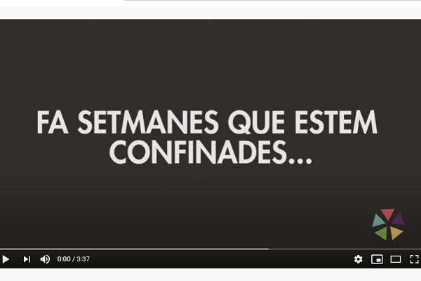 v�deo Unitat confinament