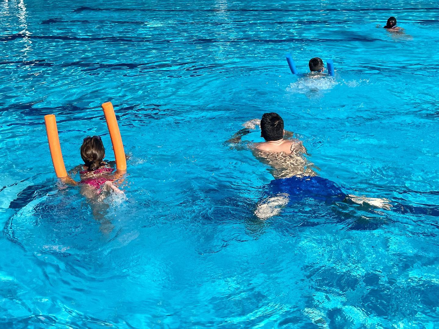 cursets d'estiu natació