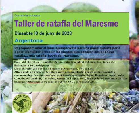 taller de ratafia