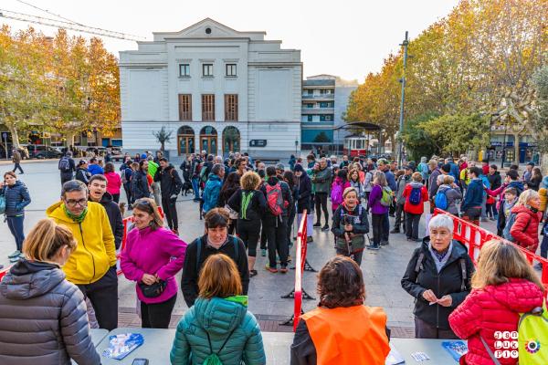 Caminada solidria grup de muntanya Argentona