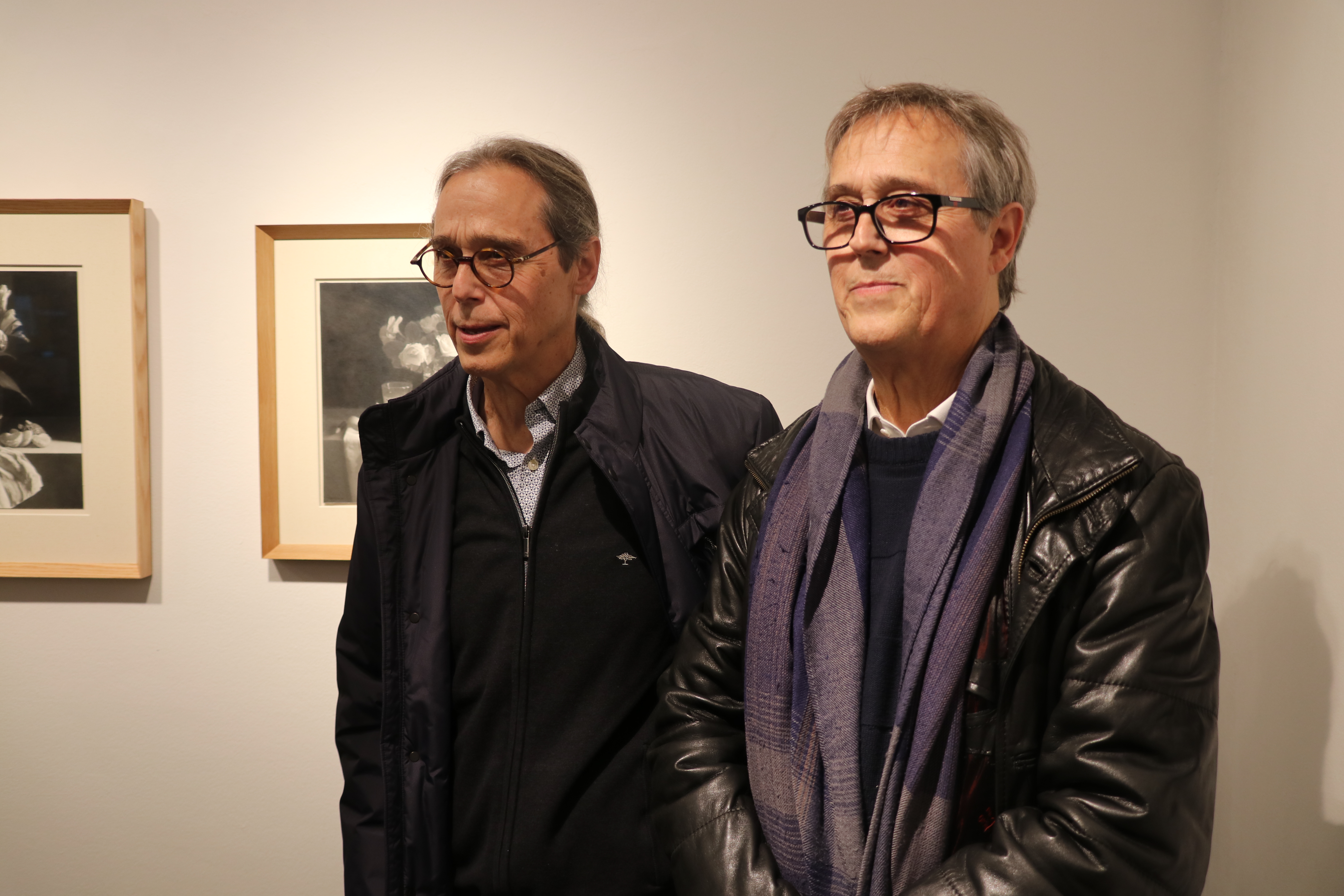 Josep i Pere Santilari al Museu del Cntir