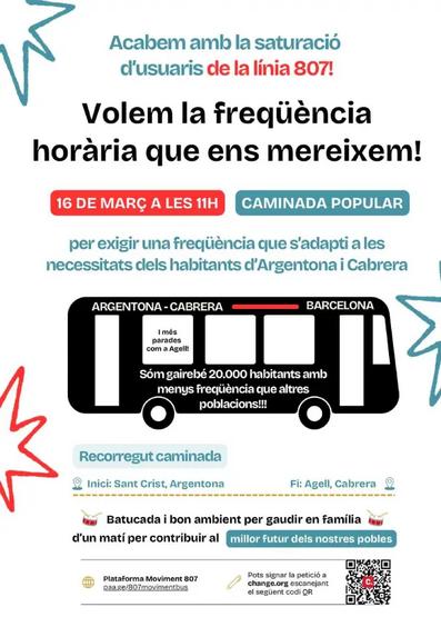 Argentona bus 807