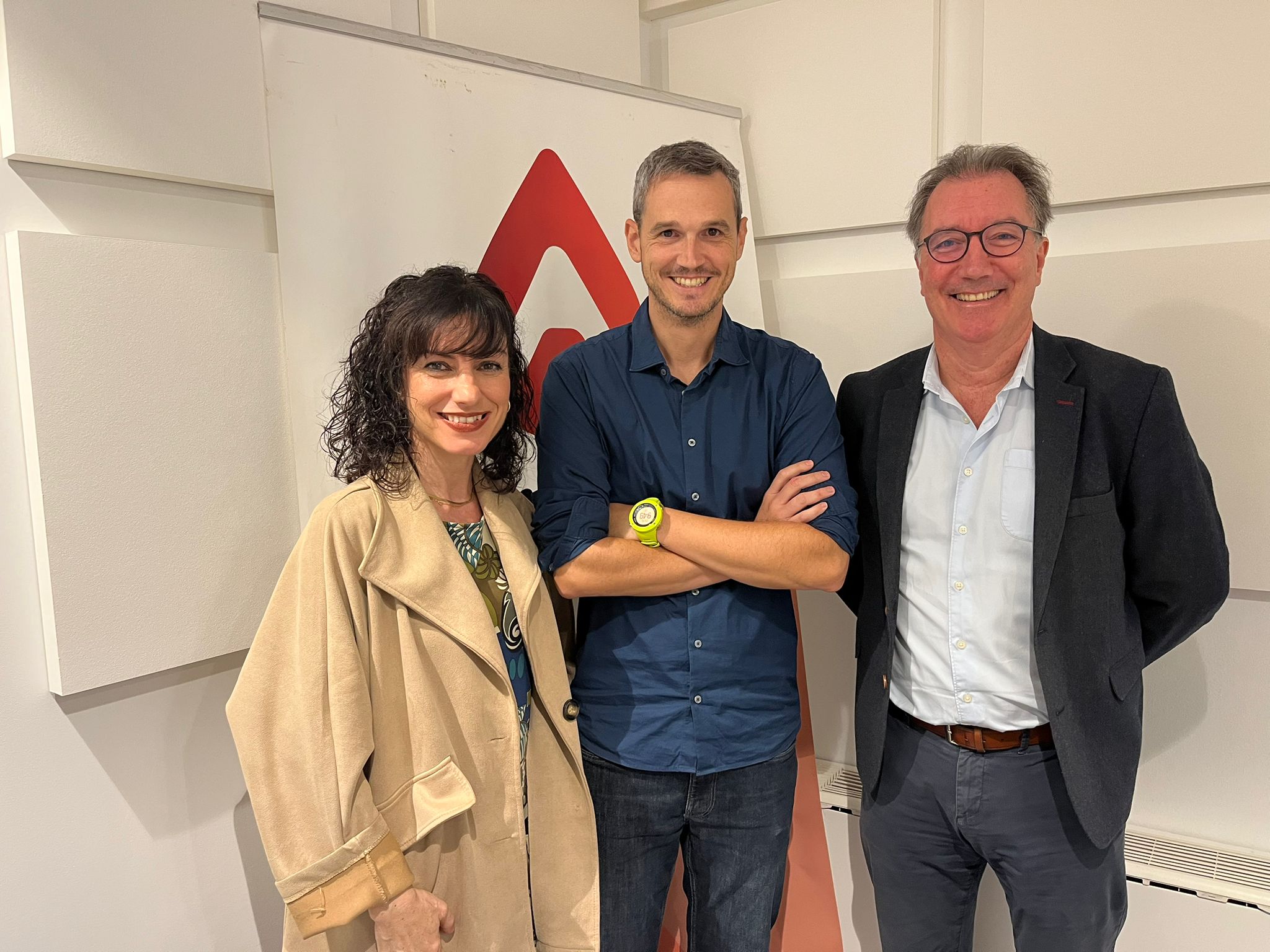 Lydia Ruiz i Albert Vidal, de la Fundaci El Maresme