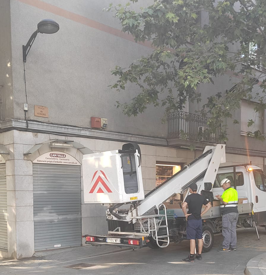 Argentona canvi llums per leds