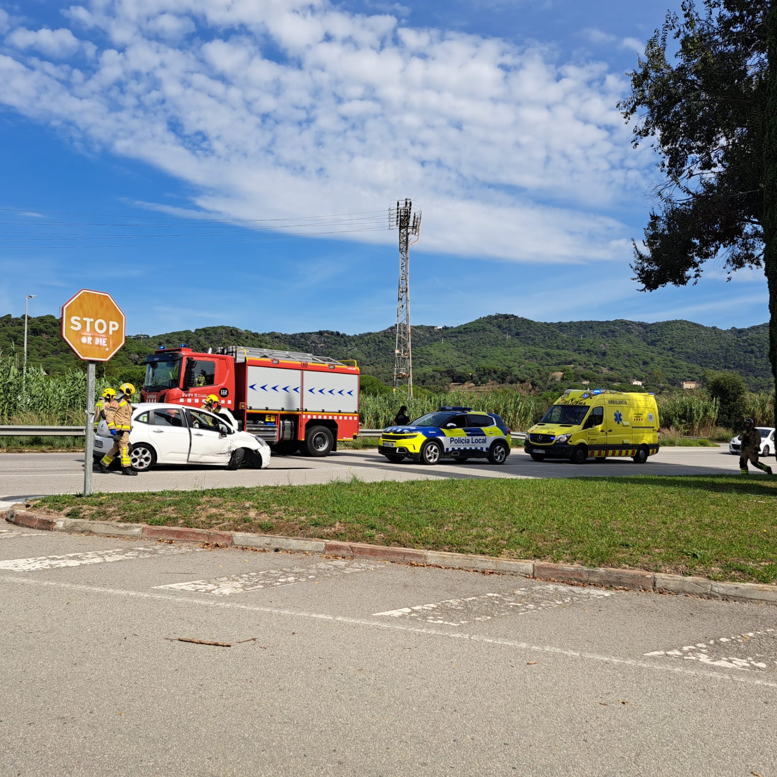 Argentona accident de trnsit